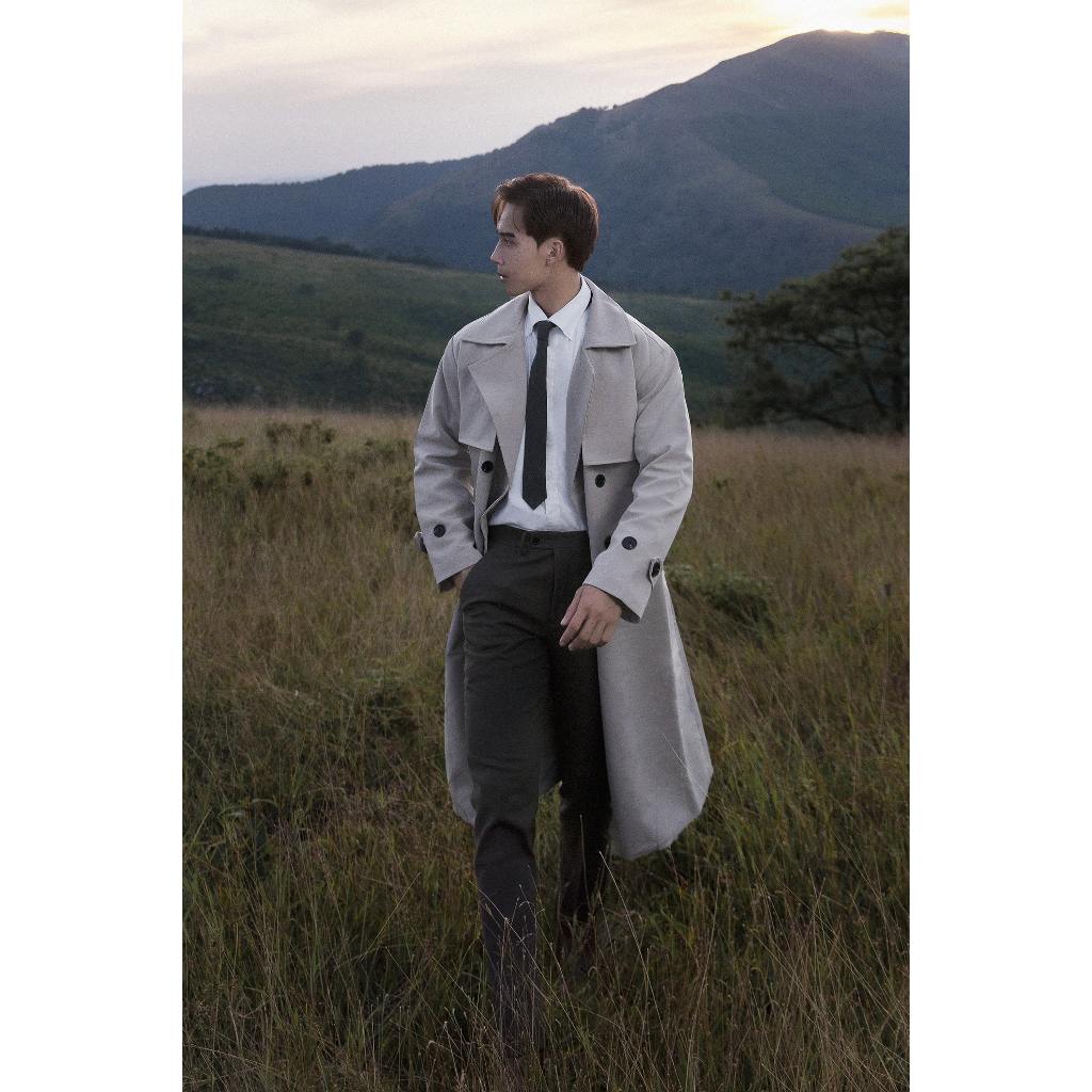 TRENCH COAT TRẦN BÔNG POLIDO CHẤT LIỆU ẤM ÁP THỜI TRANG NAM