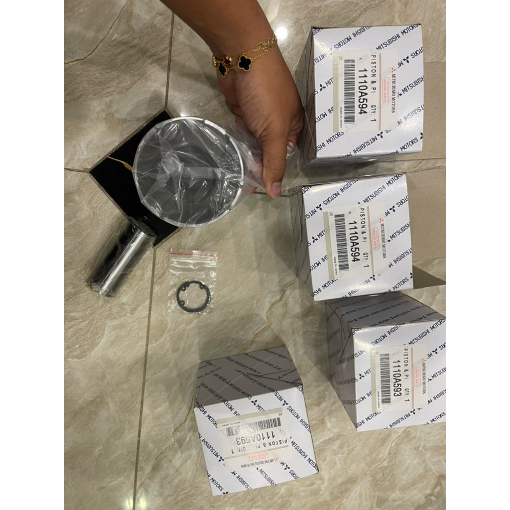 (Bộ 4 Quả) Piston Động Cơ Mitsubishi Triton - Pajero Động Cơ 4D56 Xịn Sò