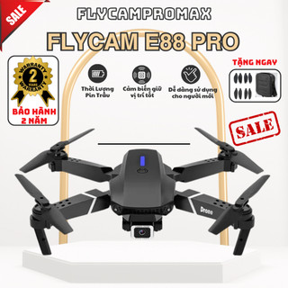  Flycam E88 PRO Máy bay điều khiển từ xa nhào lộn Đồ chơi cho bé thoải mái trải nghiệm Drone mini 