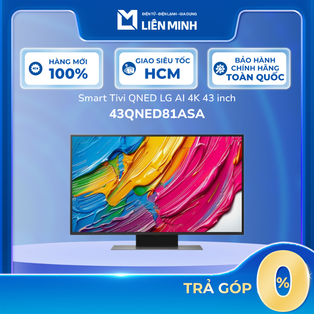 43QNED81ASA - Smart Tivi LG QNED AI 4K 43 Inch 43QNED81ASA - Bảo Hành Chính Hãng