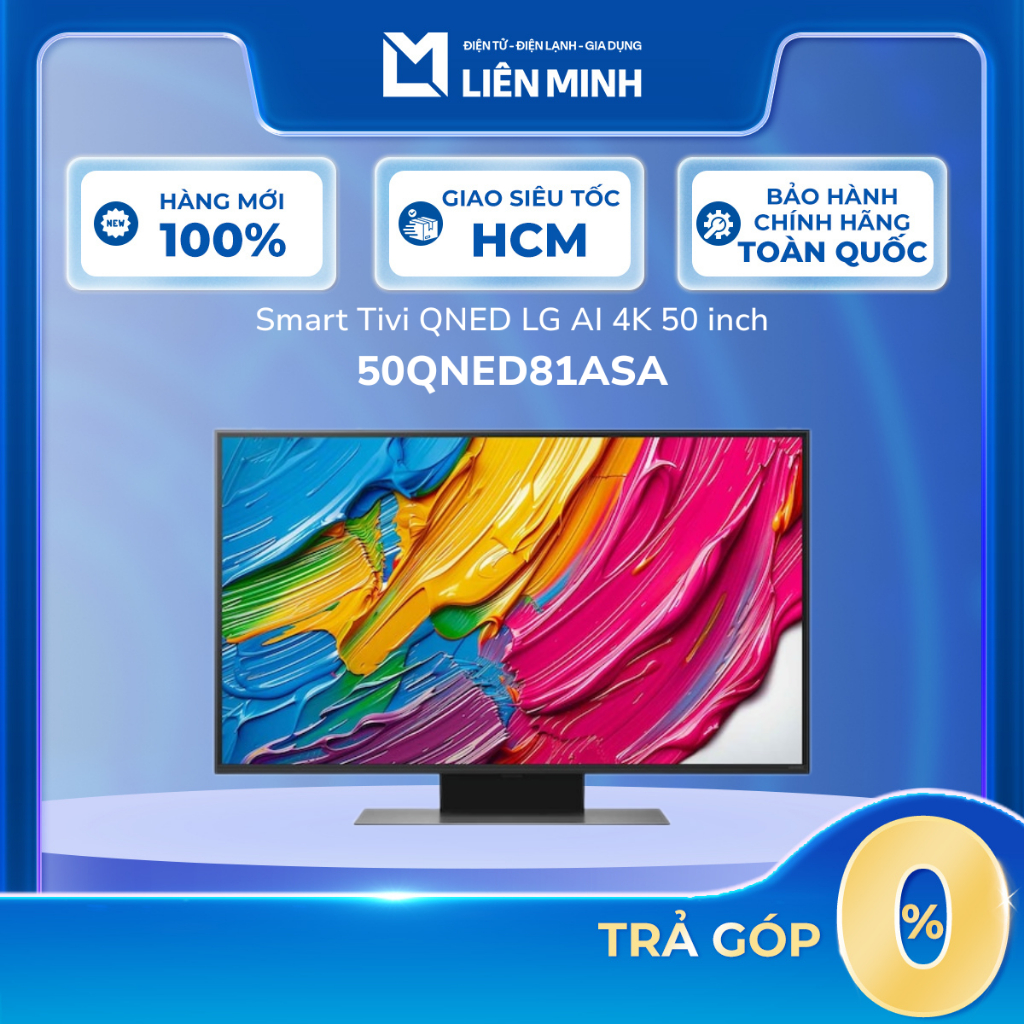 50QNED81ASA - Smart Tivi LG QNED AI 4K 50 Inch 50QNED81ASA - Bảo Hành Chính Hãng