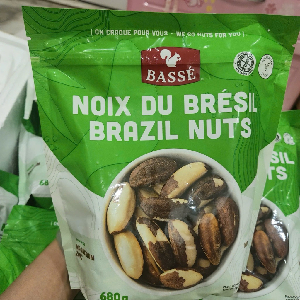 Brazil Nut 680gr 🌱Hạt quả hạch Brazil Nut - Date 2026🌱[ Nhap khau Caanda] Tốt cho sức khỏe 🌱