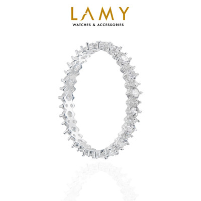 Nhẫn bạc nữ LAMY Unique Patterned Ring Silver 8249 - Nhẫn bạc ta cao cấp