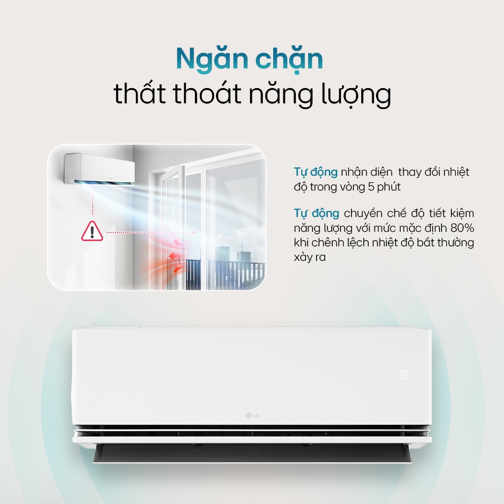[Chỉ giao miền Nam/Bắc] IDH09M1 - Điều hòa LG DUALCOOL™Inverter AI Air 2 chiều 9.000 BTU (1HP) IDH09M1 | BigBuy360 - bigbuy360.vn