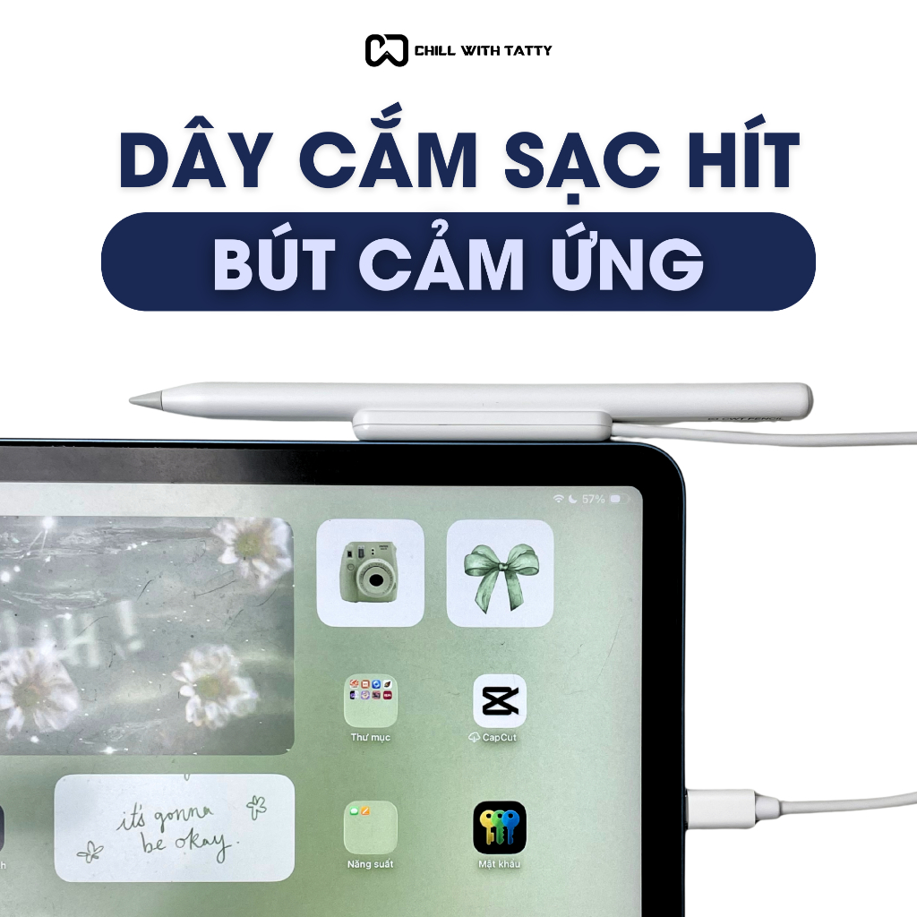 Dây cắm sạc hít riêng cho CWT PENCIL X