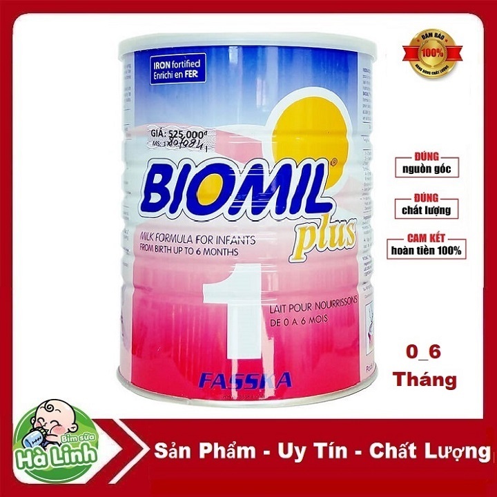 Sữa Bột Biomil plus số 1 800g (Date 08/2027)