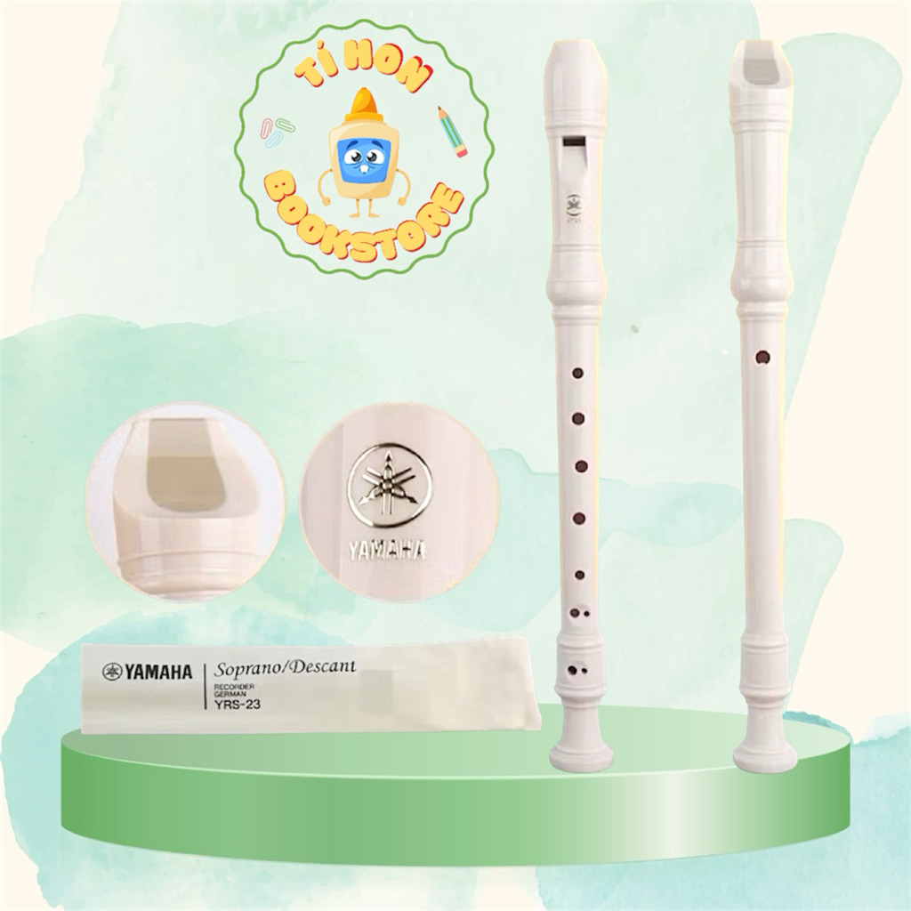SÁO RECORDER SOPRANO YAMAHA YRS-24B HÀNG CHÍNH HÃNG I SÁO 8 LỖ ÂM CHUẨN DỄ THỔI SÁO HỌC SINH