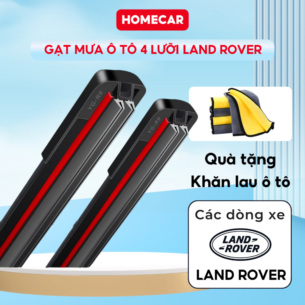 Cần Gạt Nước Ô Tô Land Rover Homecar Gạt Mưa Range Rover Sport Land Rover Discovery Velar Evoque