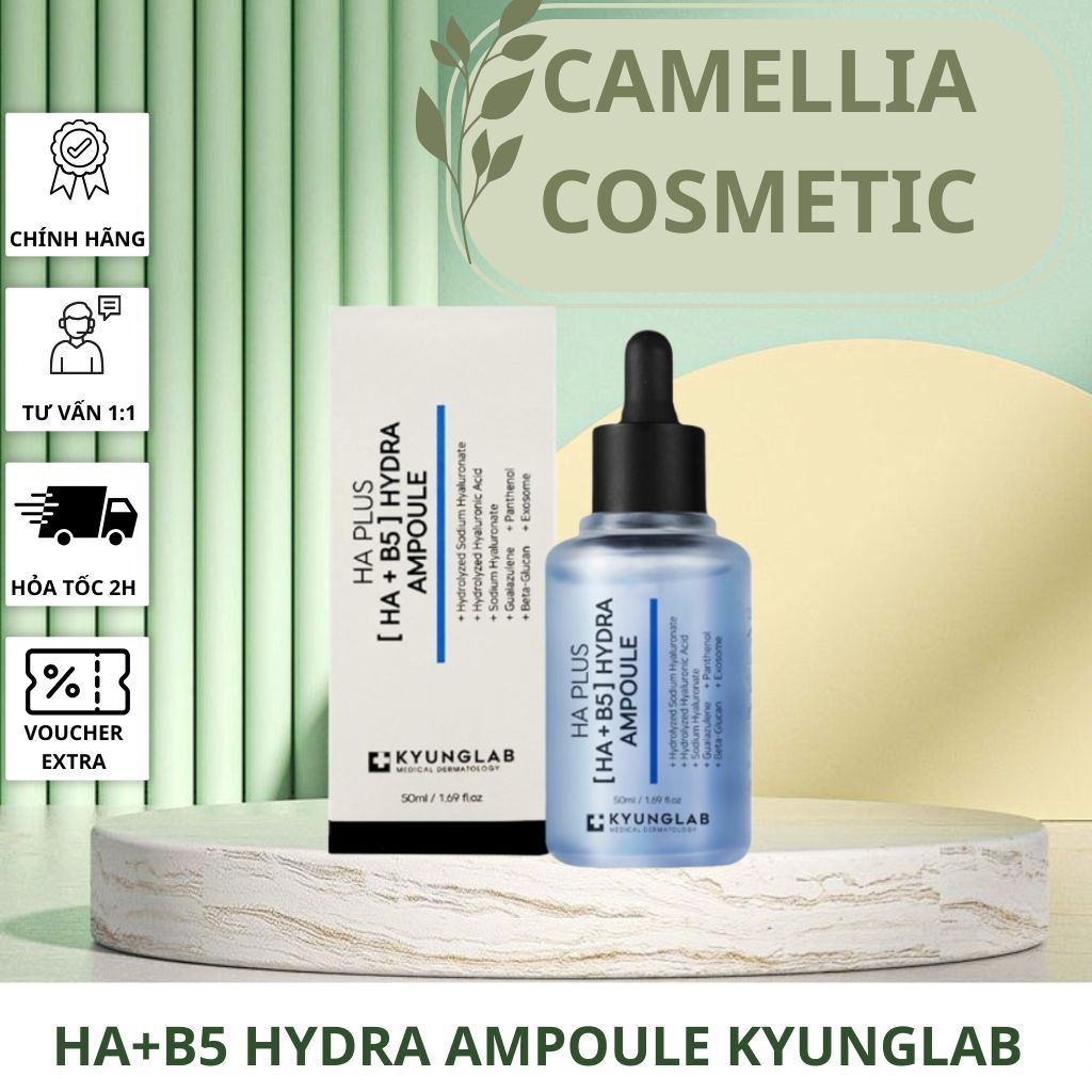 Serum HA B5 KyungLab serum phục hồi da, cấp ẩm, căng bóng, trắng da