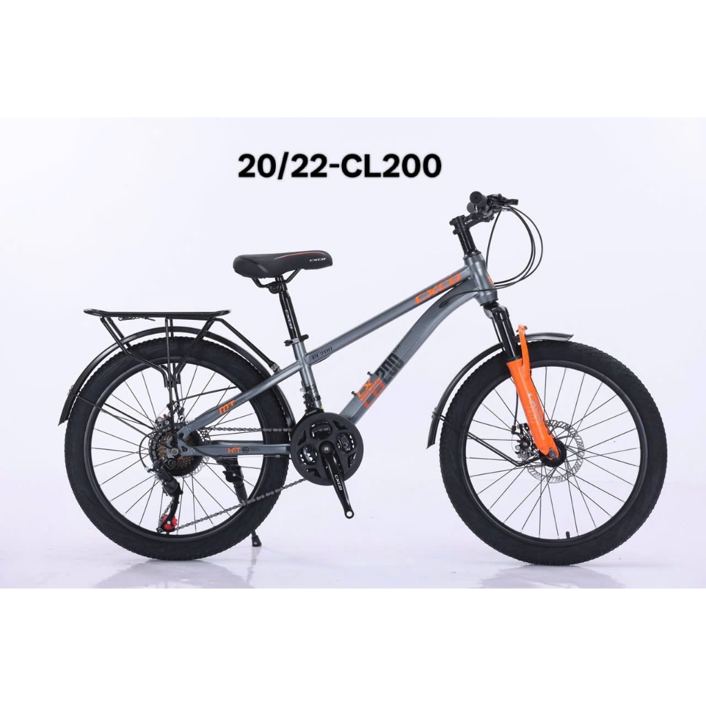 (bản mới 2026)Xe đap địa hình CXCB/CROLAN  cho bé đủ size 20/22 với 21 tốc độ kèm gacbag và chắn bùn