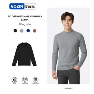  Áo Nỉ Sweatshirt nam GOZIN BASIC chất nỉ mềm mịn dày dặn áo giữ nhiệt co giãn mặc phom dáng basic 