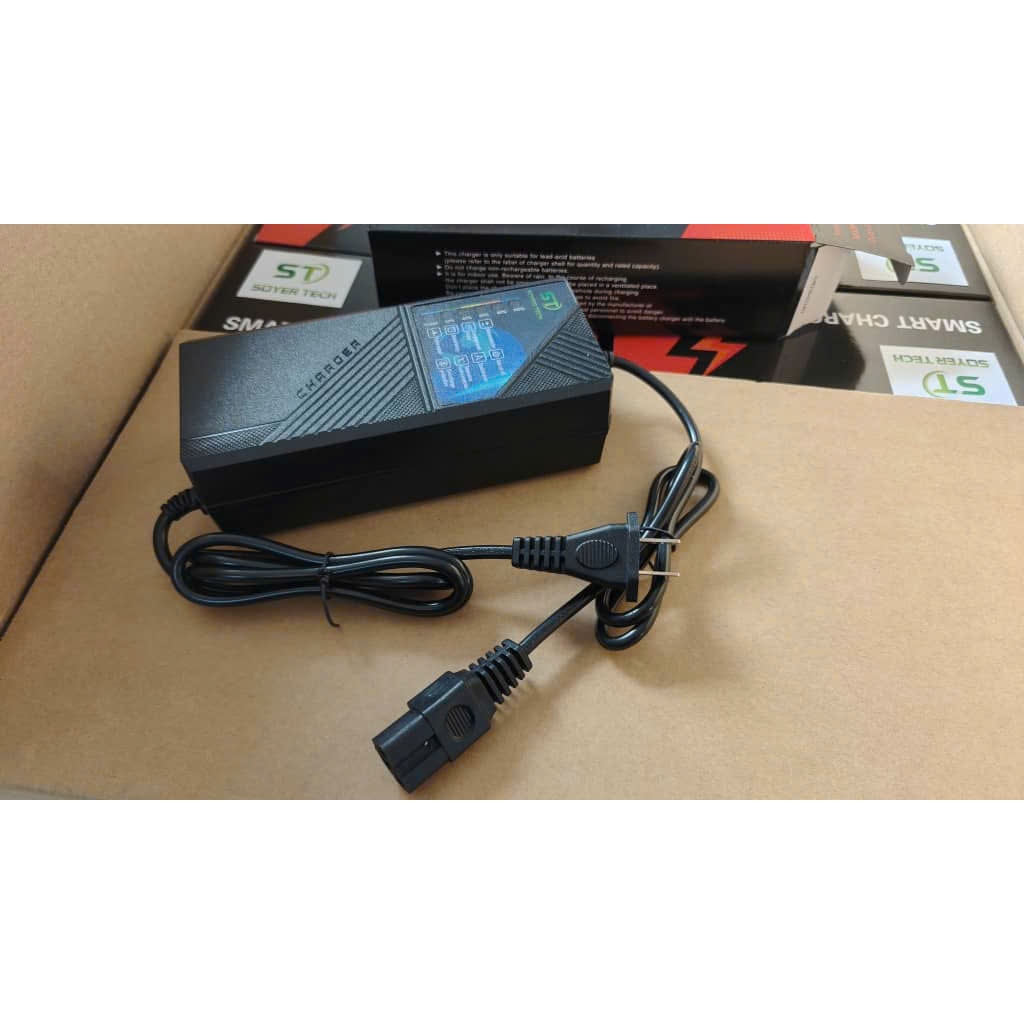 Sạc Xe  4 Bình Ắc Quy- LOẠI TỐT sạc xe  Đạp Điện 48V 12AH Chống Phồng Bình Sạc tự ngắt khi  binh đầy