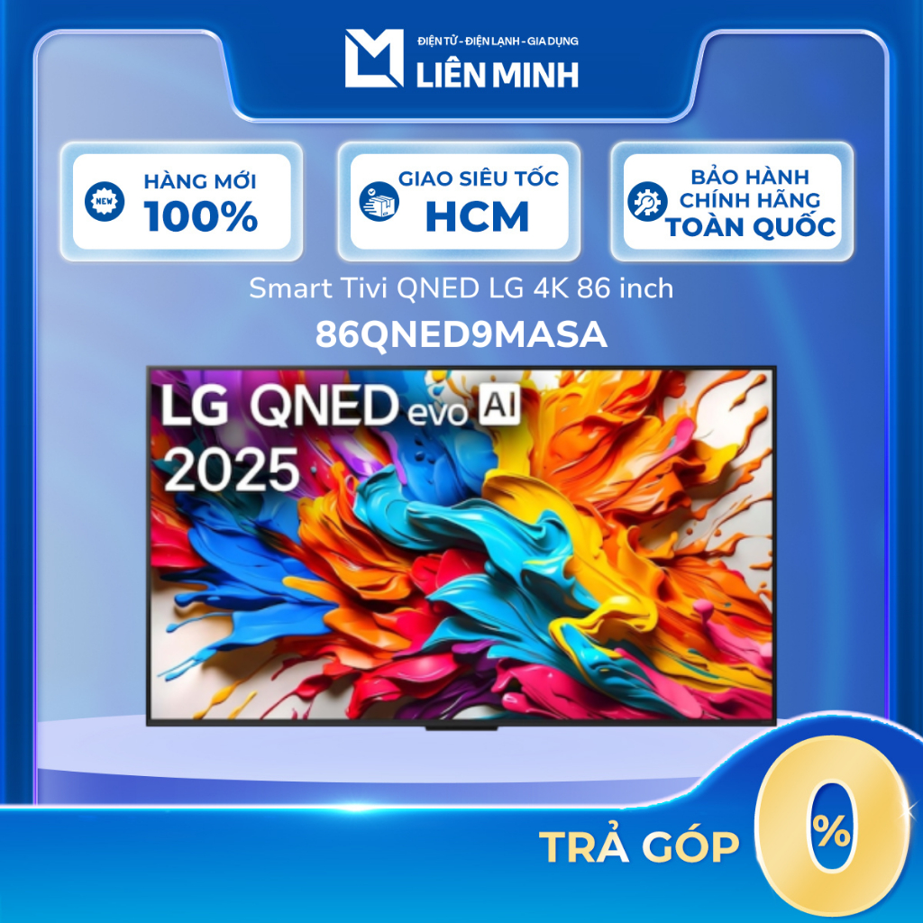 86QNED9MASA 85 Inch | 75QNED9MASA 75 Inch Smart Tivi LG QNED Evo AI Mini LED 4K [GIÁ MÁY]
