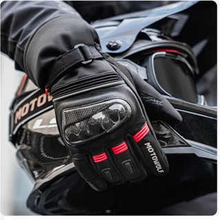  Găng tay chống nước MOTOWOLF MDL0318B- Găng tay Motowolf gù Carbon 0318B 