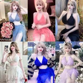  Bộ áo váy quần bông gòn mỹ nhân 