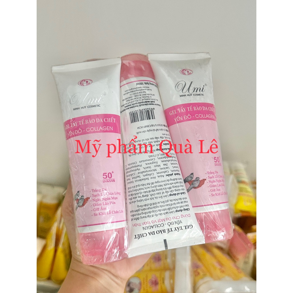 COMBO 2 CHAI GEL TẨY TẾ BÀO DA CHẾT UMI CHAI 100ML