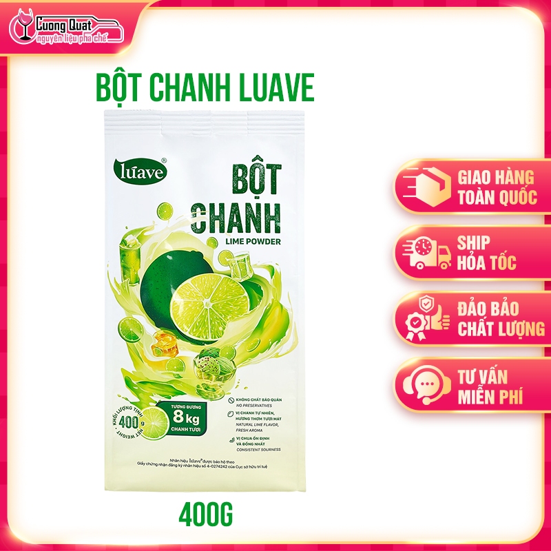 Bột Luave Bột Chanh 400g (Gói 400gr)
