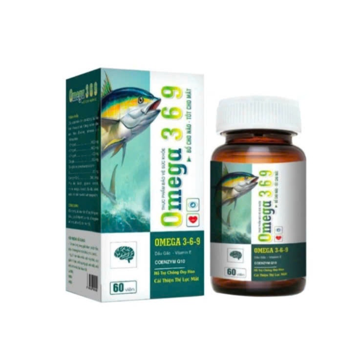 Bổ mắt Omega 369 TH Pharma (C/60v) (Trắng Xanh)