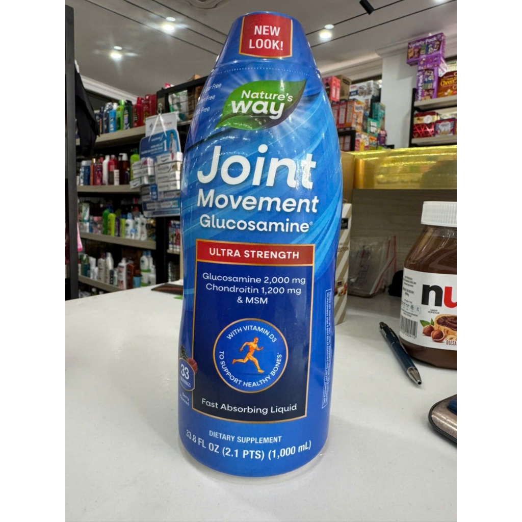 Nước uống bổ khớp Nature’s Way Wellesse Joint Movement Glucosamine 1 lít