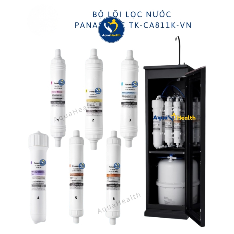 Bộ lõi máy lọc nước Pana sonic TK-CA811K-VN (6 lõi lọc)