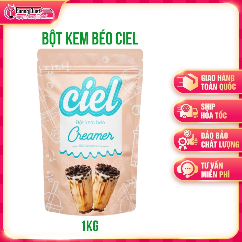 Bột kem béo Ciel cao cấp - Gói 1kg Pha trà sữa