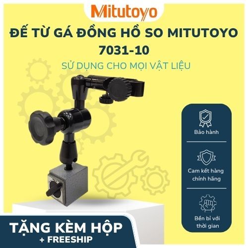 Đế từ gá đồng hồ so Mitutoyo 7031-10