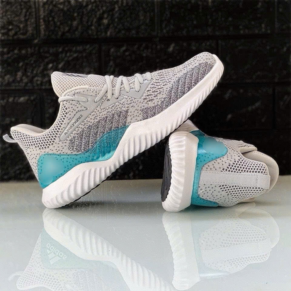 [Hàng mới về] Giày alphabounce giày neaker thể thao nam nữ full 5 màu( ghi hồng, ghi vàng, ghi xanh, đen trắng, đen full