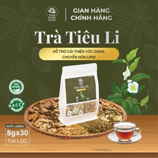  Trà Tiêu Ly - Tiêu Thực  Tiêu mỡ Giảm cân  - Detox thải mỡ bụng đùi giúp nhẹ người điều chỉnh cân nặng - Nam Dược Thảo 