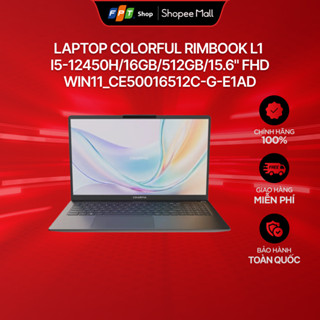 Laptop Colorful Rimbook L1 i5-12450H/16GB/512GB/15.6" FHD/Win11_CE50016512C-G-E1AD