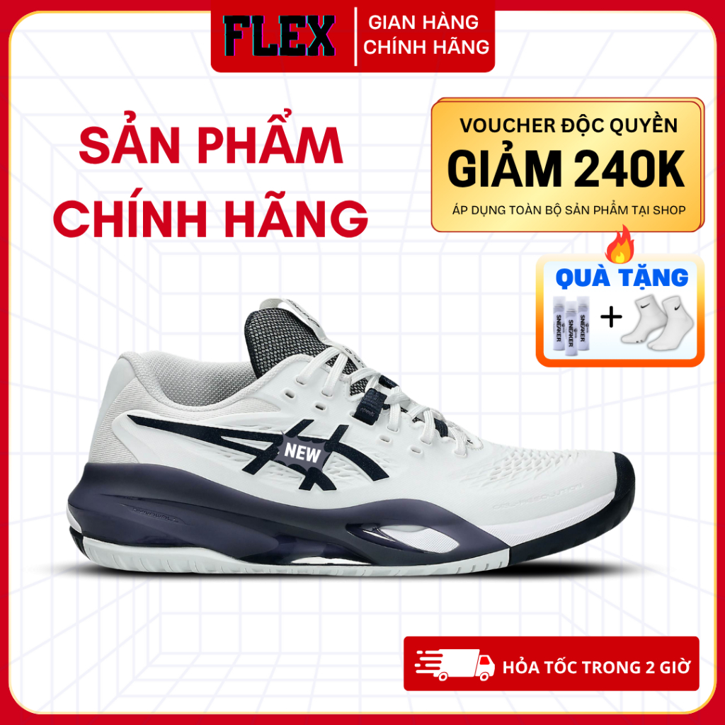 Giày Thể Thao Chơi Pickleball, Tenis GEL X chính hãng cho nam nữ FLEX SHOP