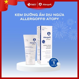  Kem dưỡng ẩm dịu ngứa Allergoff atopy - Allergoff barrier cream for face and body - Tuýp 75ml 