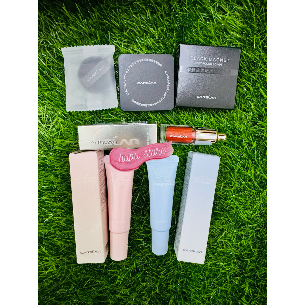 [MINISIZE] PHẤN PHỦ NÉN CARSLAN, KEM NỀN NÂNG TONE - Kem Lười / SON MÔI (Hàng Tặng) - Make Up Mini