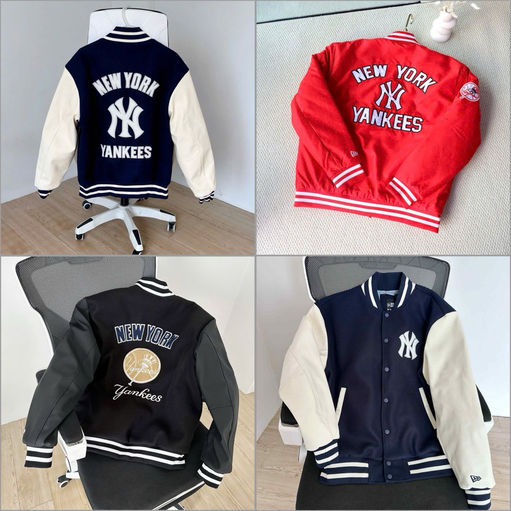 [CHÍNH HÃNG] Áo New Era Varsity Bomber Jacket Chính Hãng 13783959 - 14397890 * Áo Khoác NEW ERA  FUL