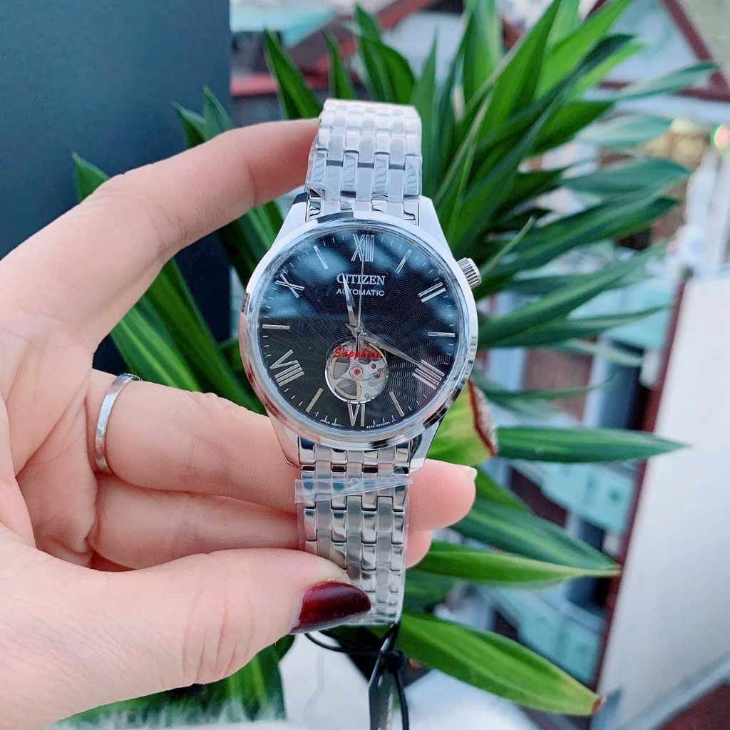Đồng Hồ Nam Citizen NH9130-84L Mechanical Automatic Watch  40mm, Luxury diamond watch