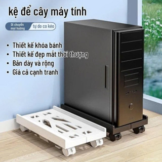  SIÊU TỐC - Kệ Để CPU Cây Máy Tính có thanh co kéo mở rộng chất Nhựa ABS cứng cáp Tiện Dụng SGTOOLS 