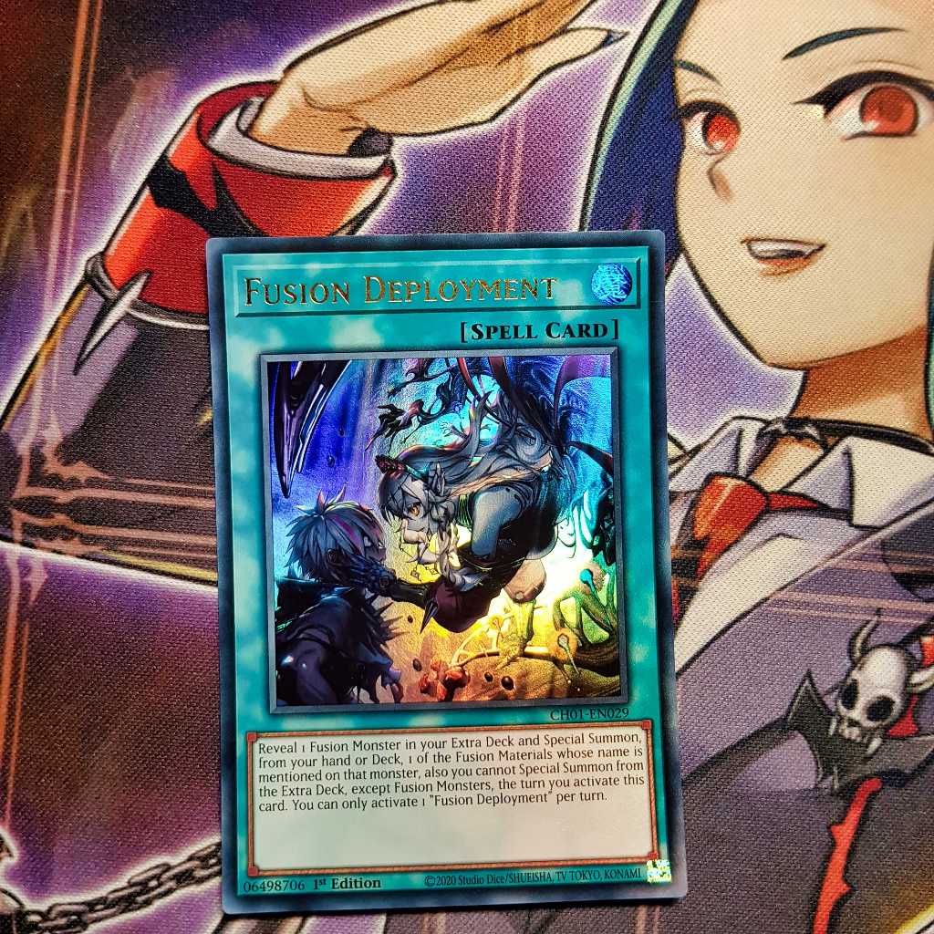 Thẻ bài Yugioh chính hãng | Fusion Deployment | CH01 Ultra Rare