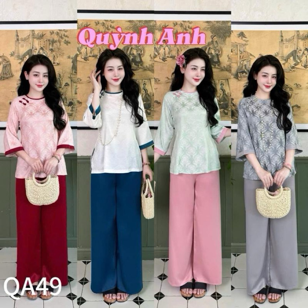 QA10 pháp phục lụa gấm 2 da vân thọ tinh tế sang trọng