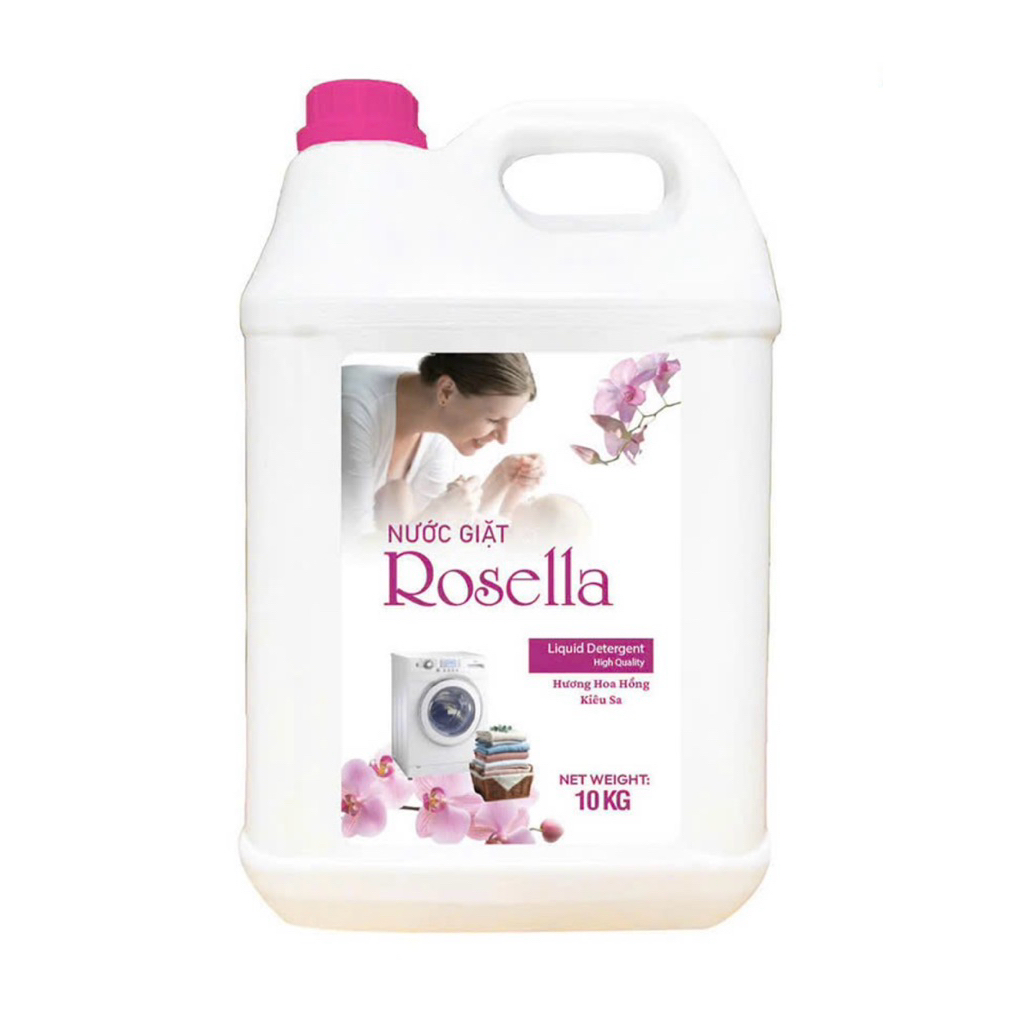 Nước giặt Rosella can 10 lít