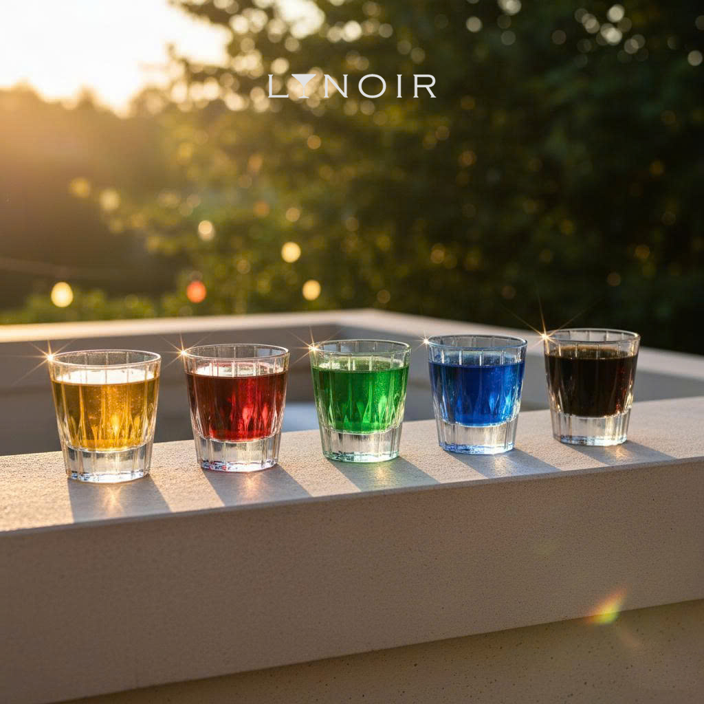 Ly thủy tinh tumbler pha lê vân sọc khắc dung tích 200ml [LYNOIR–LY084]