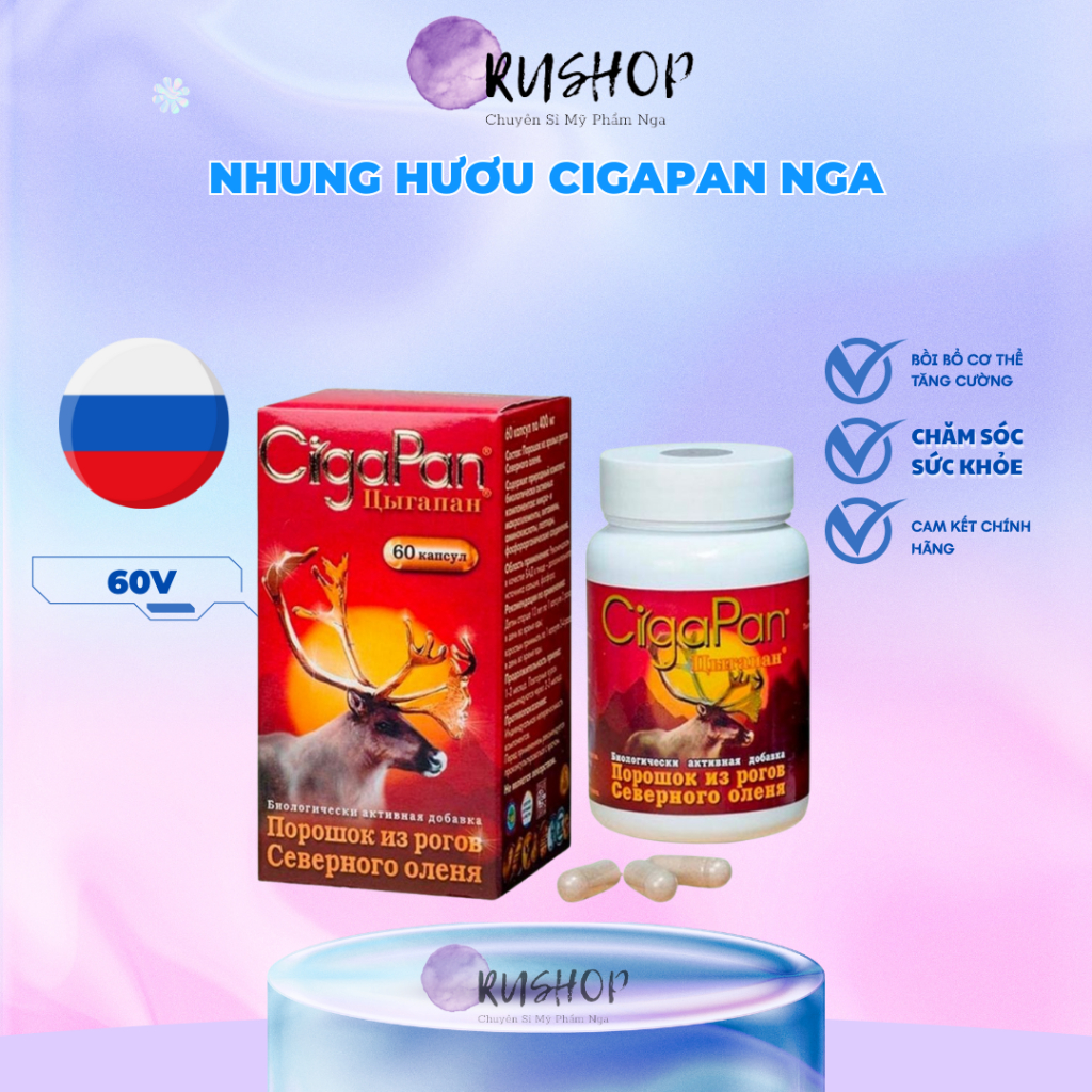 Sản phẩm Cigapan của Nga (60v)