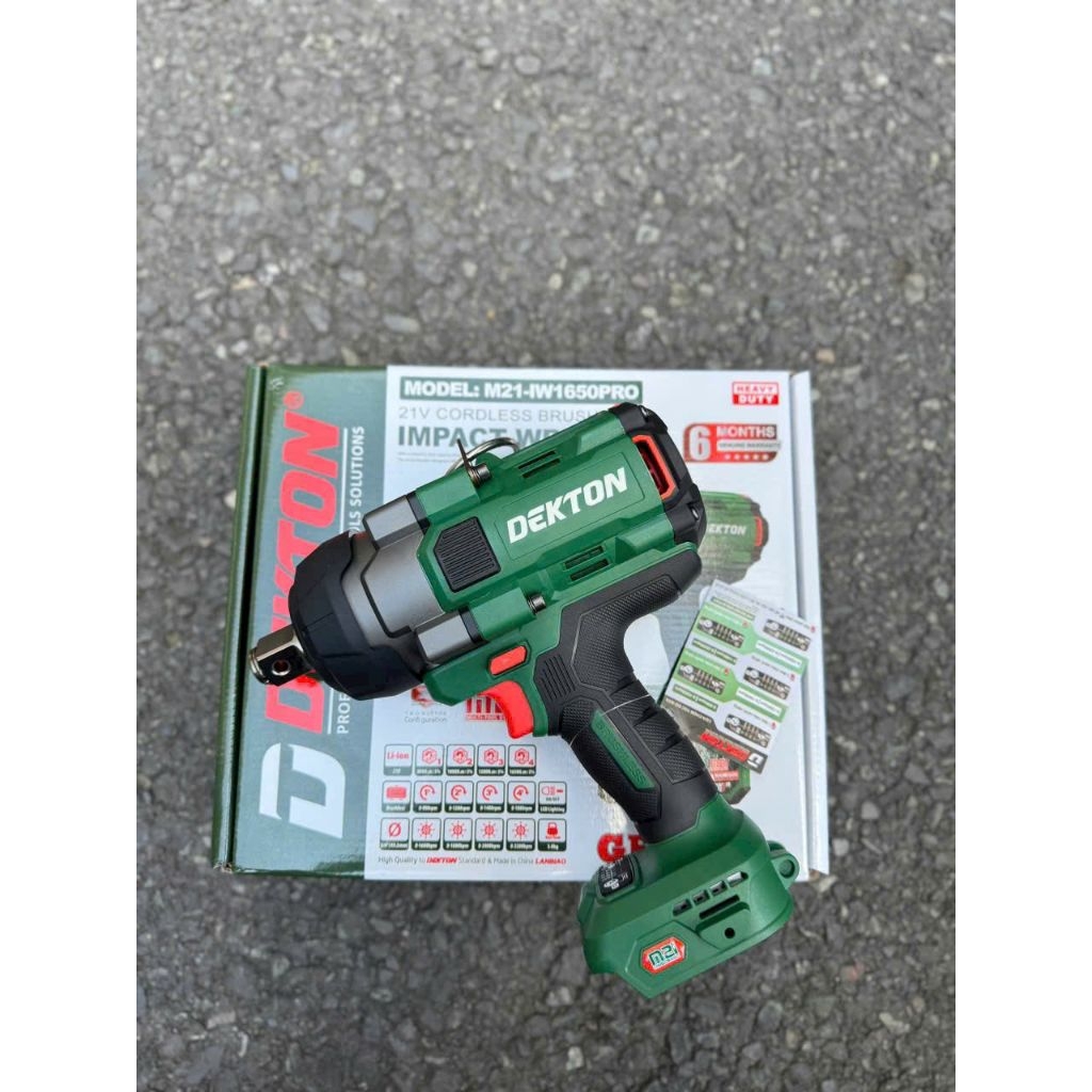 Thân máy siết bu lông dùng pin 21V Dekton M21-IW1650PRO
