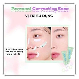Kem Lót Mịn Da Hàn Quốc IPKN Daiso Personal Correcting Base/Moisture Primer 25ml (2026-2027)