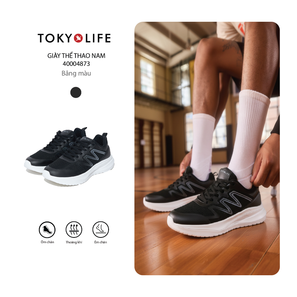 Giày Chạy Bộ Nam Siêu Nhẹ Êm Chân Thoáng Khí 40004873 - TOKYOLIFE