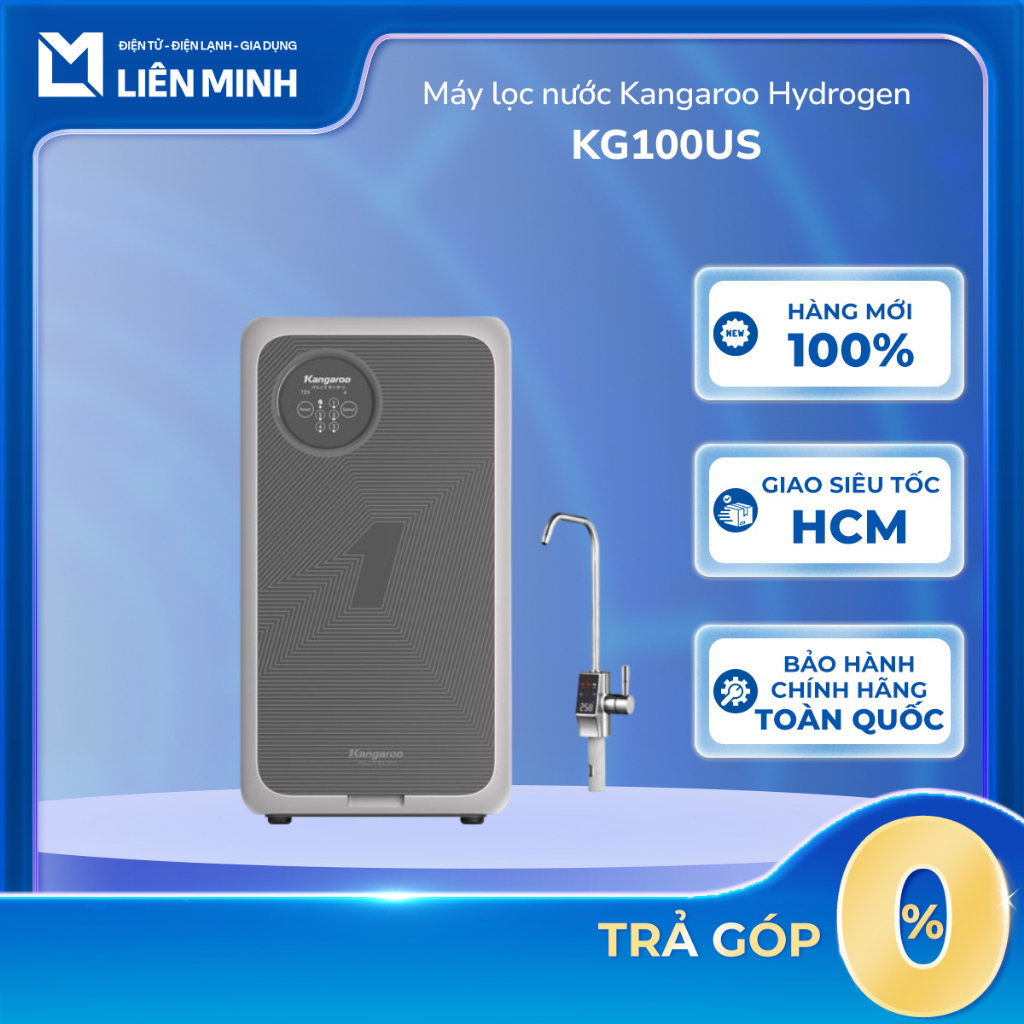 KG100US / KG400US - Máy Lọc Nước Kangaroo Hydrogen KG100US [GIÁ MÁY][Giao Toàn Quốc]