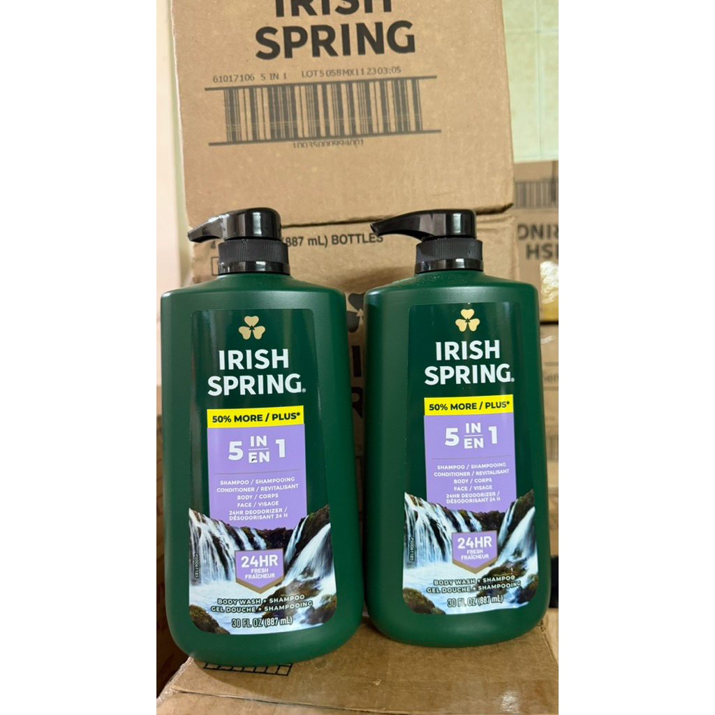 Sữa tắm gội Irish Spring 5-in-1