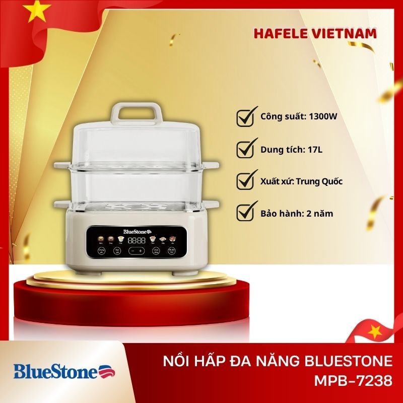 Nồi Lẩu Hấp Điện Đa Năng BlueStone MPB-7238 17 Lít – Nấu đa năng – Tiện lợi gia đình - FEM