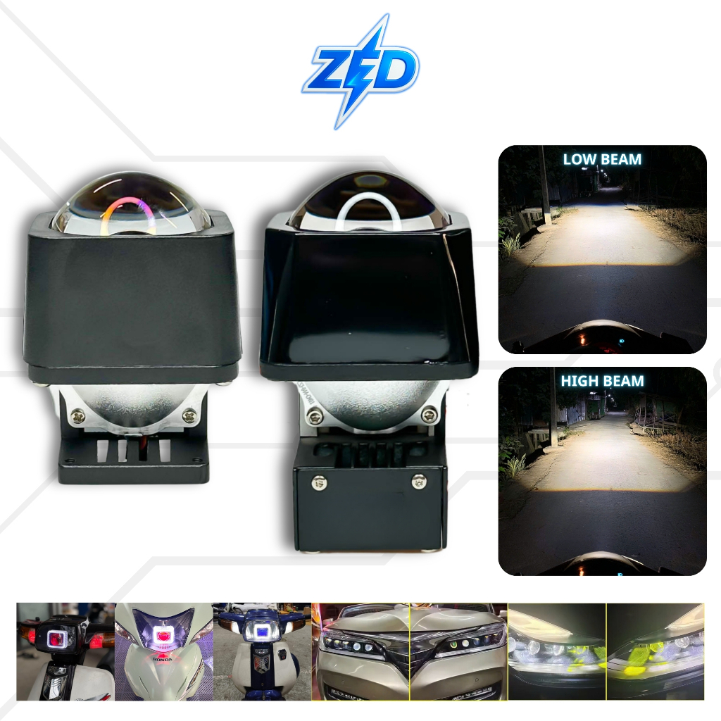 Đèn Bi Led 1.5 ZED LIGHT, 48W Lắp Ô Tô Xe Máy Bảo Hành 1 Năm ( Giá 1 Bóng )