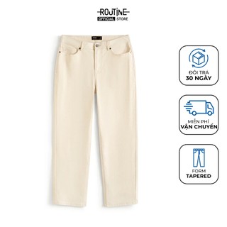  Quần Denim Nam Thêu Nhỏ Form Tapered - Routine 10F25DPA001 