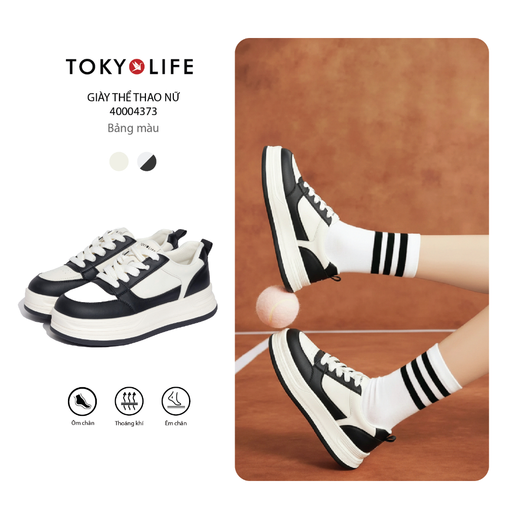 Giày Thể Thao Nữ Đế Cao Êm Chân Siêu Nhẹ 40004373 - TOKYOLIFE