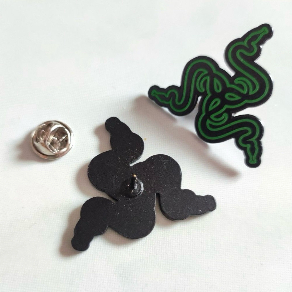 Huy hiệu ghim cài Razer Enamel Metal Pins chính hãng
